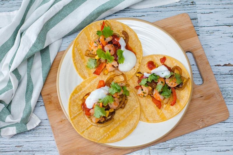 Mexican-Korean fusion tacos